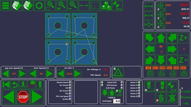myCNC - CNC control. Initial Height Control (IHC) demo смотреть онлайн