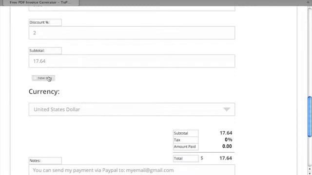 Free Online Based Invoice Generator смотреть онлайн