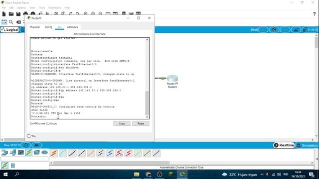 Konfigurasi NTP Server - Cisco Packet Tracer смотреть онлайн