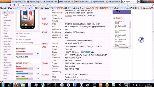 LG Optimus L7 II Dual - Review, analise e especificações - PT-BR - Brasil смотреть онлайн