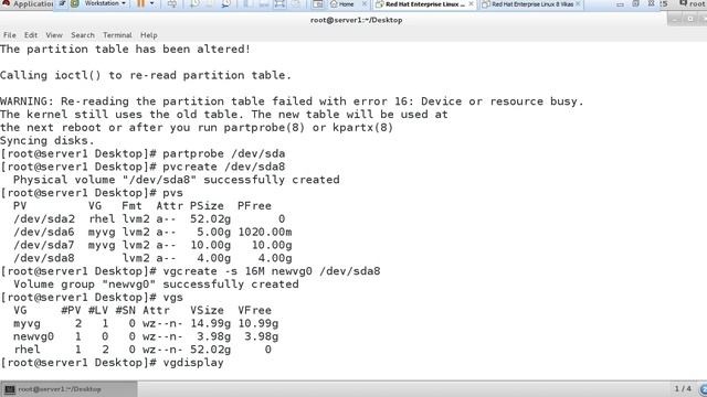 how to create lvm partition through PE size in linux смотреть онлайн