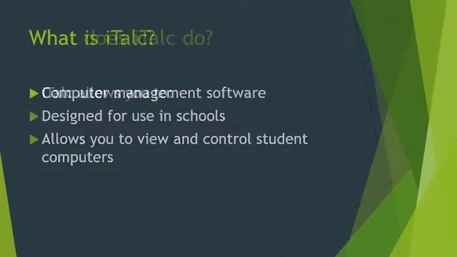 Intro to iTalc смотреть онлайн