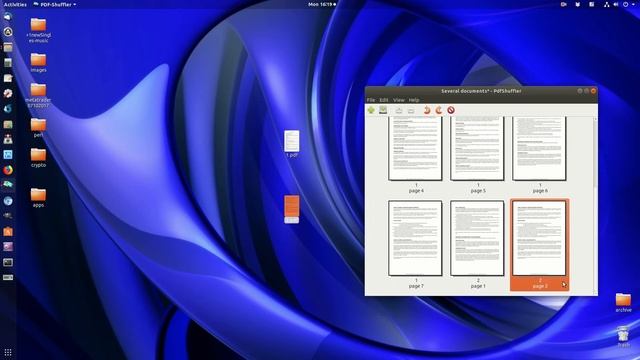 How to add remove pages in PDF on Linux Mint & Ubuntu смотреть онлайн