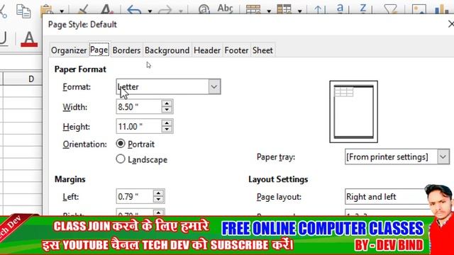 LibreOffice calc tutorial 44 format menu part 7 || in hindi || by dev || technical dev смотреть онлайн
