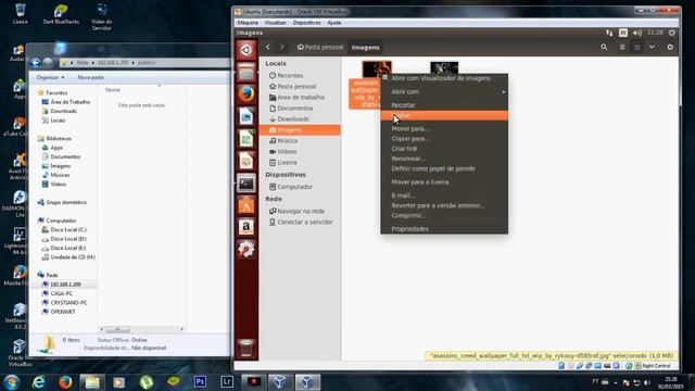 Servidor de Arquivos - Ubuntu смотреть онлайн