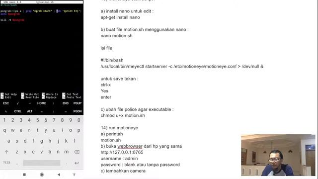 #NS Sessi 3 HP jadi Server? Motioneye? Ngrok? смотреть онлайн