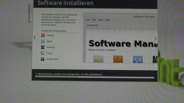 Linux Mint 14 "Nadia" ... Installation (deutsch | german) смотреть онлайн