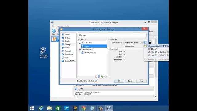 Virtual box Ubuntu Linux install смотреть онлайн