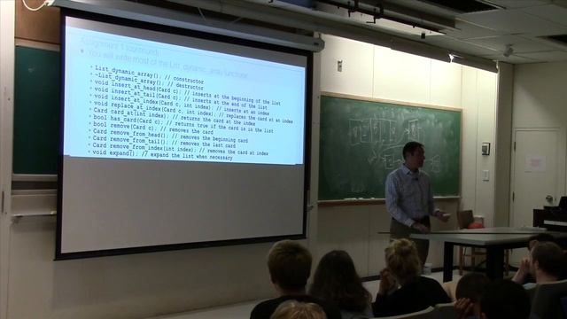 Data Structures Fall 2014 Section 2, Day 2: Dynamic Arrays смотреть онлайн