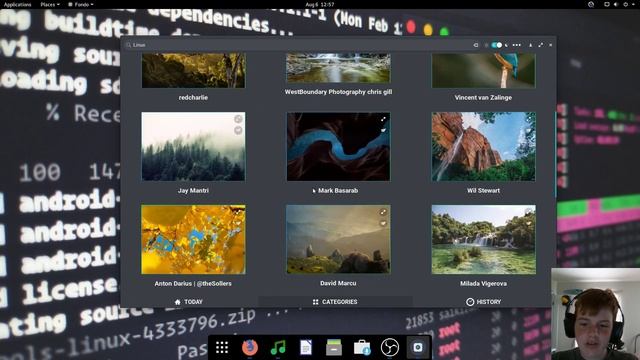 Fondo: A Wallpaper app for Linux смотреть онлайн