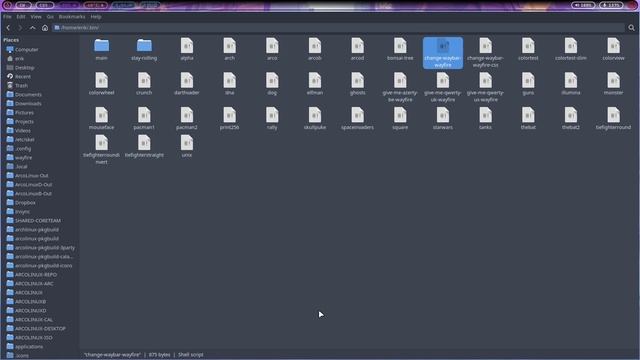 ArcoLinux : 3787 Wayfire - switch between 25 looks - extra YAD app смотреть онлайн