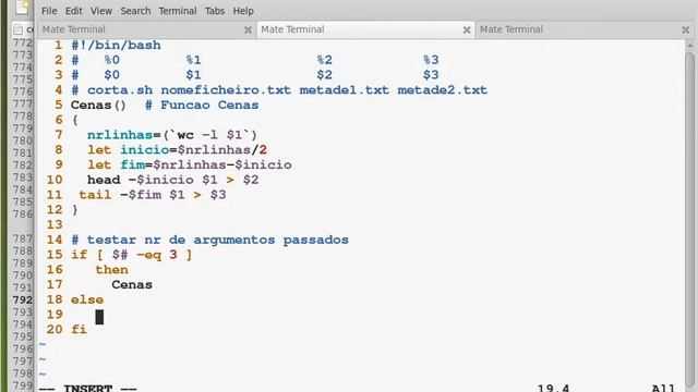 # 8 - Bash Script - Split text file into two files - wc, tail and head смотреть онлайн