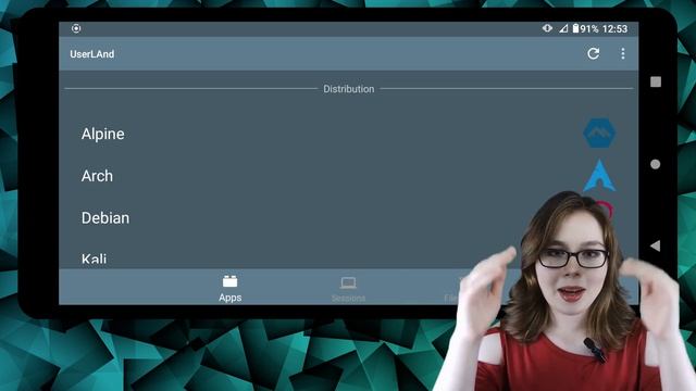 Linux On Android - Install UserLAnd смотреть онлайн