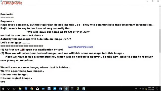 Hide Message into an Image(Steganography-1) смотреть онлайн