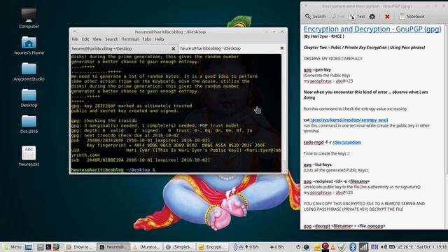 [www.haritibcoblog.com] GnuPG - Encryption / Decryption - Public / Private Key method смотреть онлайн