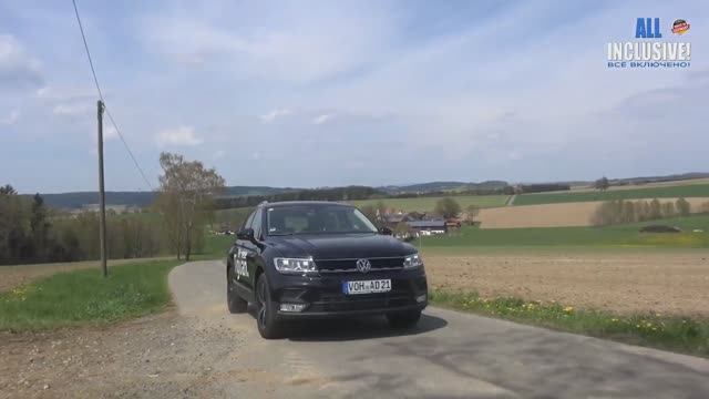 Тест драйв новый Фольксваген Тигуан 2016 Volkswagen Tiguan 2016 2.0 Diesel Дизель 4 Motion 150 лс. смотреть онлайн