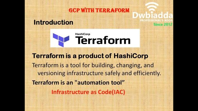 INSTALLING TERRAFORM ON GOOGLE CLOUD PLATFORM смотреть онлайн