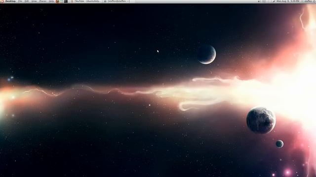 Terminal Menu in Panel - GlobalMenu - Ubuntu 10.04 смотреть онлайн