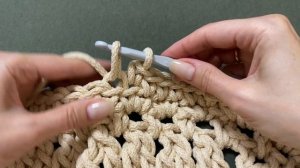 Вязание за заднюю полупетлю (задняя пп)