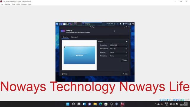 How to make Kali Linux in Full Screen in VirtualBox without using Insert CD Guest Addition? смотреть онлайн