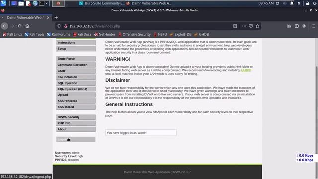 12 BurpSuite Web application Hacking in Kali Linux 2021 смотреть онлайн