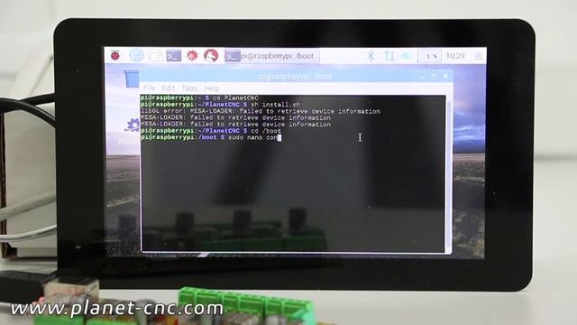 PlanetCNC - Installing TNG to RaspberryPi 3 смотреть онлайн