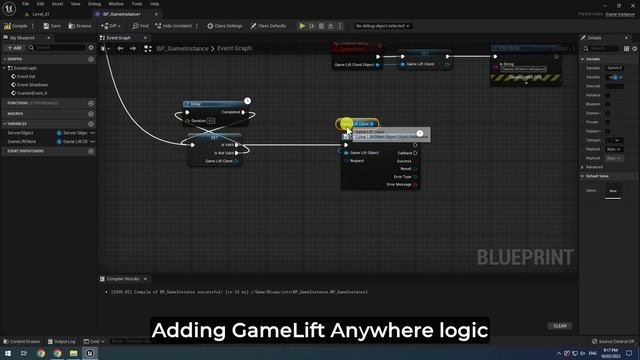 Unreal Engine 5 using GameLift Anywhere смотреть онлайн