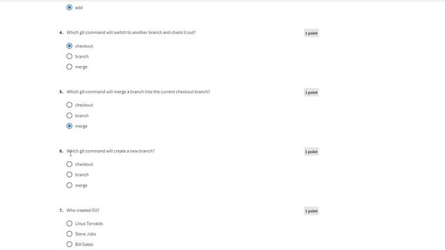 Linux Cloud and DevOps Module 3 Graded Quiz Answers смотреть онлайн
