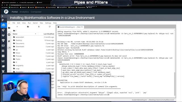 Intro to Linux - Installing Bioinformatics Software - VDB Computational Biology смотреть онлайн