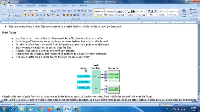 Directory Implementation in Operating System || Linear list and Hash Table implementation || Lec-9 смотреть онлайн
