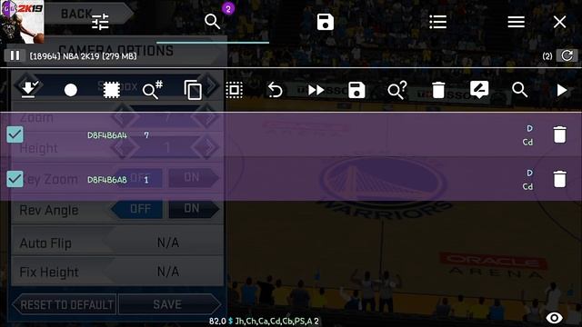 Change Camera's Zoom Height Autoflip using Gameguardian NBA 2K19 MOBILE смотреть онлайн