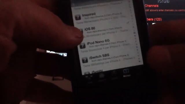iOS 86 WINTERBOARD THEME LOOKS AWESOME! DARK ICONS смотреть онлайн