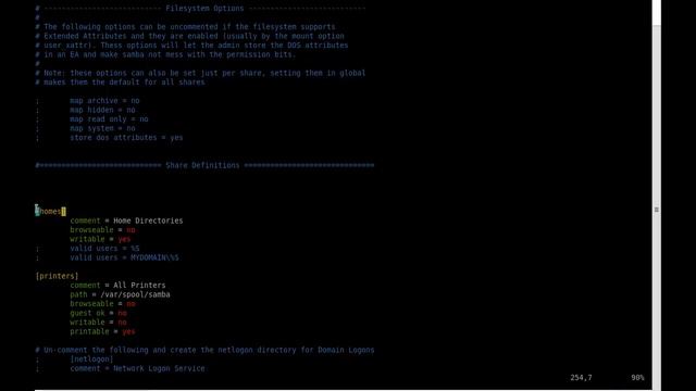 Servidor de archivos Samba смотреть онлайн