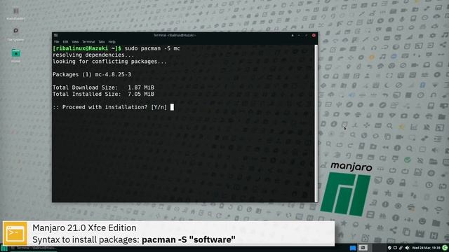 Manjaro 21.0 Xfce Edition overview | #FREE OPERATING SYSTEM. смотреть онлайн