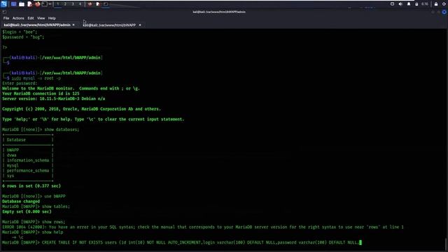 How To Install BWAPP In Kali Linux