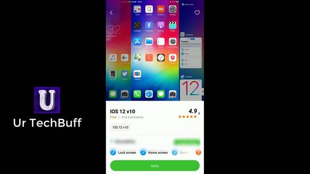 Redmi ko iphone kaise banaye | ios theme for miui 10 смотреть онлайн