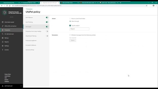Part 10. How to configure and test the Anti-Spam component смотреть онлайн