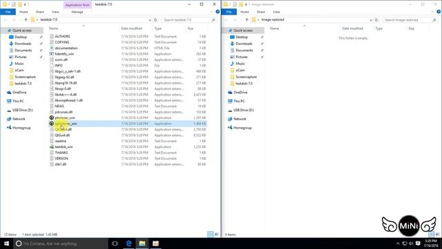 Restore deleted file/disk with Photorec смотреть онлайн