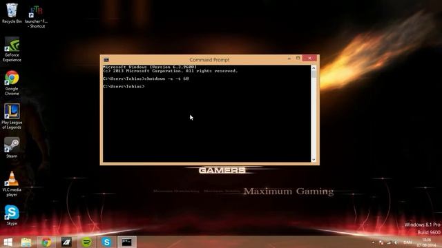 CMD - Shutdown commands смотреть онлайн