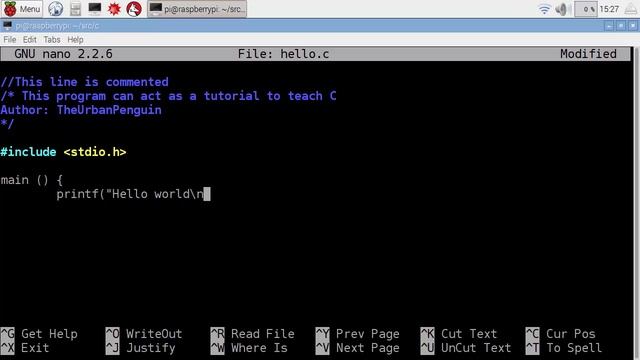 C Programming in Linux - Your First C Program on The Raspberry Pi смотреть онлайн