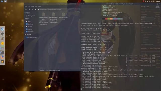 ARCHLabs : 47 Archlabs 4.0 personal customization 9 getting the latest kernel смотреть онлайн