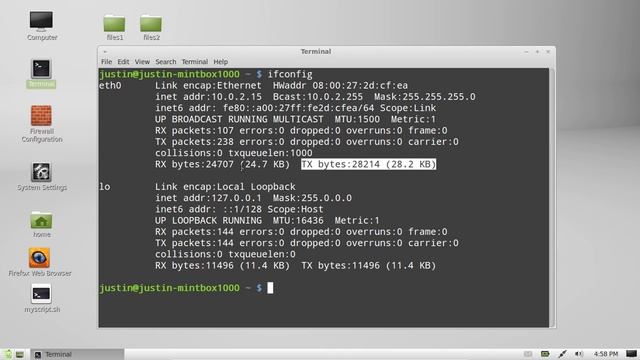 how to check bandwidth usage in Linux Mint 13 смотреть онлайн