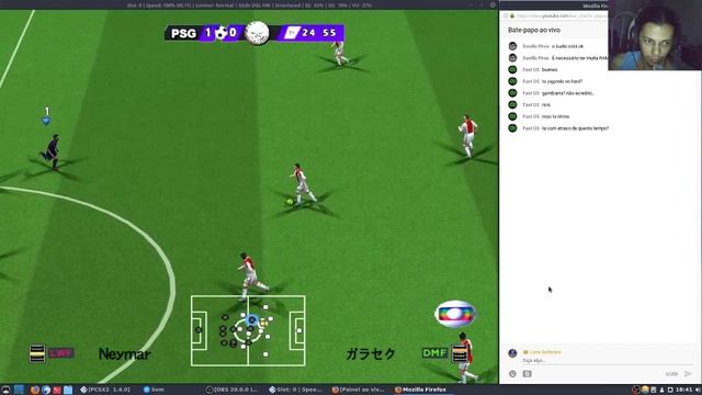 LIVE 1# - BOMBA PATCH 2.0 NEYMAR PSG - PS2 EMULATOR - Linux смотреть онлайн