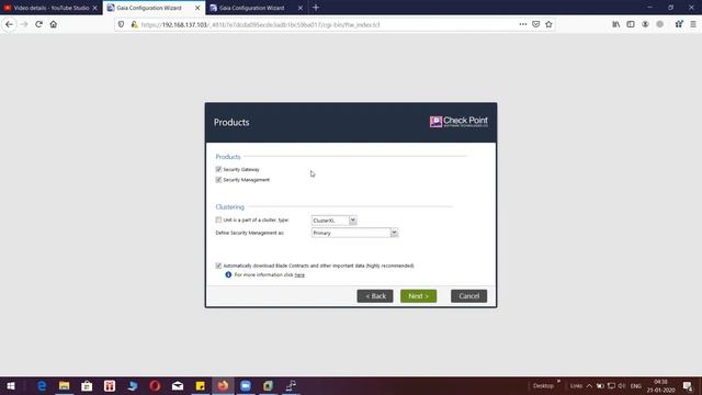 How to configure CheckPoint firewall GAIA 80.10 virtual appliance смотреть онлайн