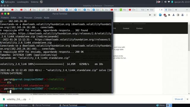 Como instalar o volatility no linux + programa de envio de emails смотреть онлайн