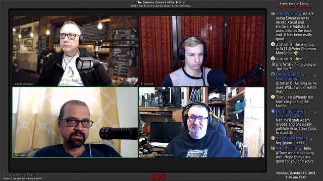 The Sunday Linux Coffee Klatch - Garuda Gnome Linux, music and more - 10/17/2021 смотреть онлайн