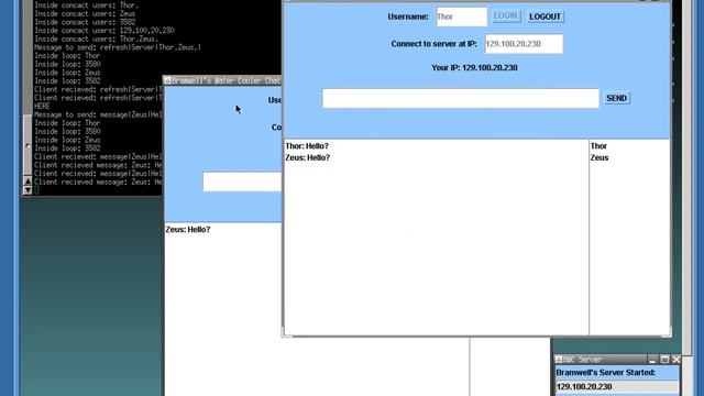 Water Cooler Chat Server and Client смотреть онлайн