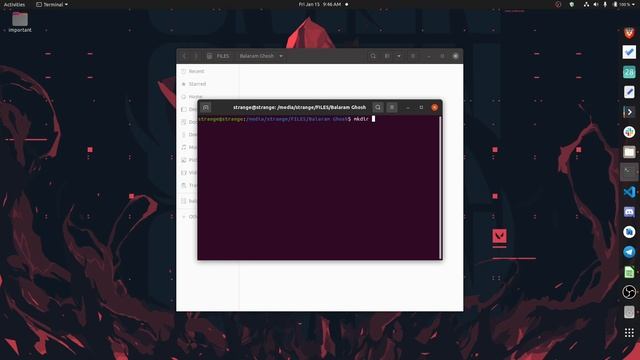 🔴 How to make a folder in LINUX by terminal | UBUNTU | Balaram Ghosh смотреть онлайн