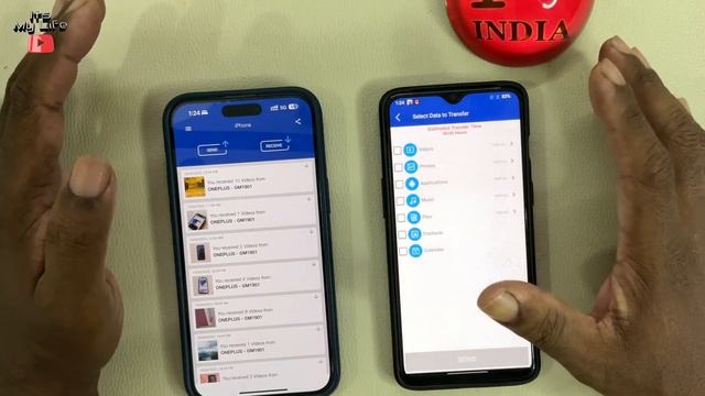 Data Sharing Android to ios Using Jio Switch ( മലയാളം ) смотреть онлайн