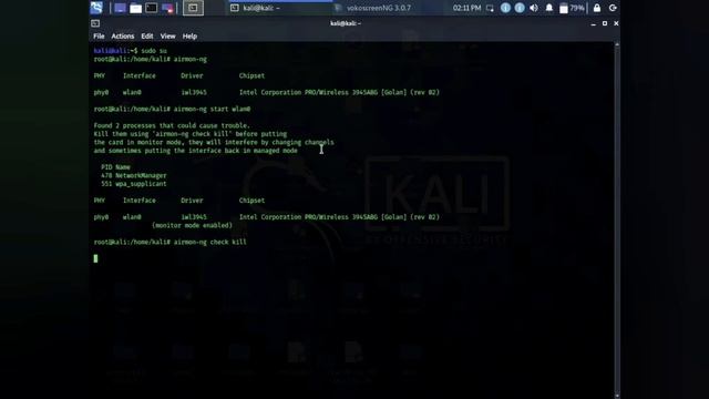 hack Monitor Mode in Kali Linux смотреть онлайн